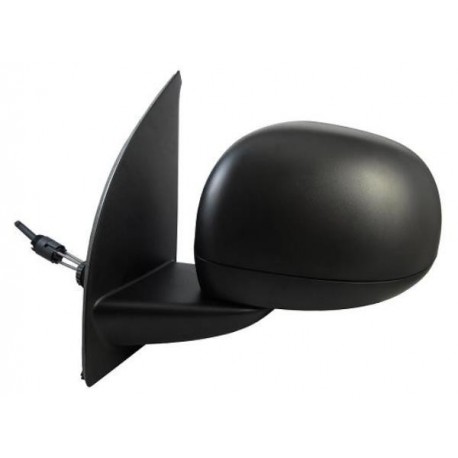 Retrovisore meccanico nero sx