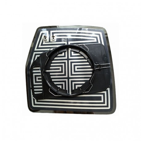 Piastra specchietto termica con vetro lato passeggero - dx