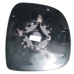 Piastra specchietto con vetro asferico lato guida - sx