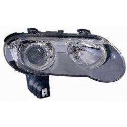 Faro proiettore H7-H9 parabola cromata guida - sx