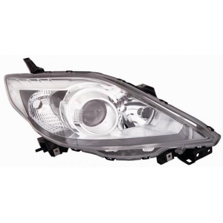 Faro proiettore H7-HB3 parabola nera passeggero - dx