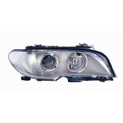 Faro proiettore H7-H7 parabola cromta dx