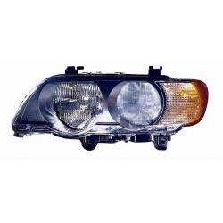 Faro proiettore H7-HB3 con motorino freccia bianca sx