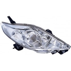 Faro proiettore H7-HB3 parabola cromata passeggero - dx