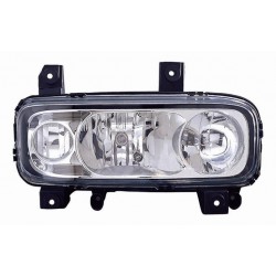 Faro proiettore H7-H1 senza fendinebbia passeggero dx