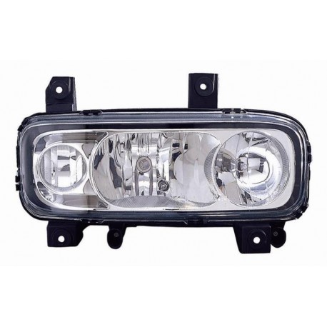 Faro proiettore H7-H1 senza fendinebbia passeggero dx