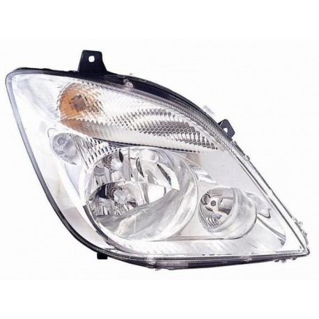 Faro proiettore H7-H7-H7 con fendinebbia dx