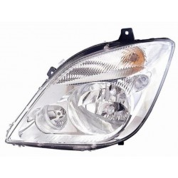 Faro proiettore H7-H7-H7 con fendinebbia sx