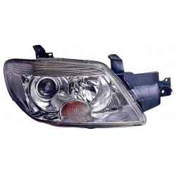 Faro proiettore HB3-H1 parabola cromata dx