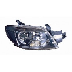 Faro proiettore HB3-H1 parabola nera dx