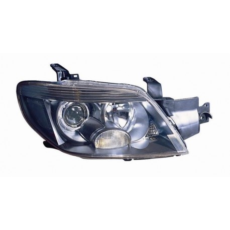 Faro proiettore HB3-H1 parabola nera dx