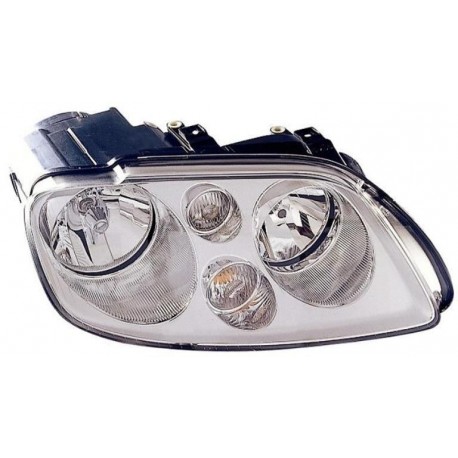 Faro proiettore H7-H7 con motorino par cromata dx