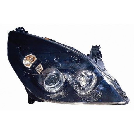 Faro proiettore H7-H1 parabola nera passeggero - dx