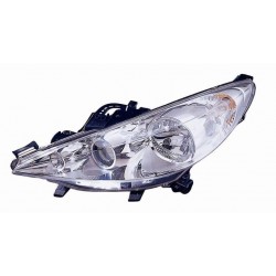 Faro proiettore H7-H7-H1 con fendi guida - sx