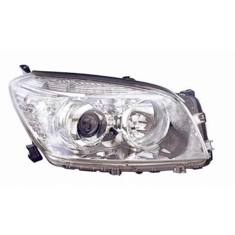 Faro proiettore HB3-H11 parabola cromata passeggero - dx