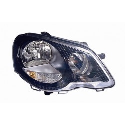 Faro proiettore H7-H1 parabola nera passeggero - dx