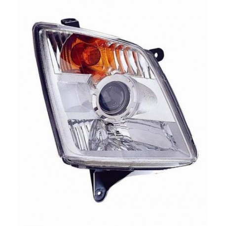 Faro proiettore H7-HB3 con lenticolare reg elettrica dx