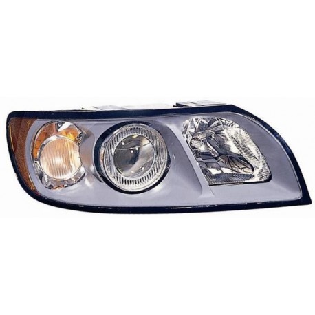 Faro proiettore H7-HB3 parabola grigia passeggero dx