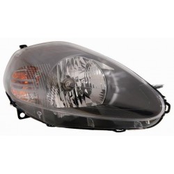 Faro proiettore H4 parabola nera passeggero - dx