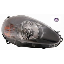 Faro proiettore H4 prabola grigia 7 pin dx