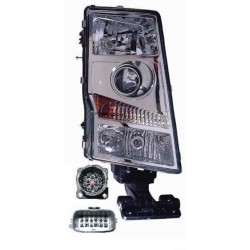 Faro proiettore H7 connettore ovale rettangolare dx