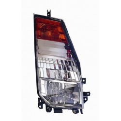 Faro proiettore H4 freccia arancio passeggero - dx