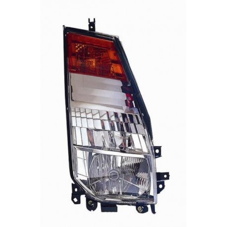 Faro proiettore H4 freccia arancio passeggero - dx