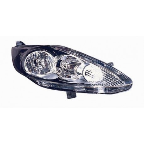 Faro proiettore H7-H1 parabola nera passeggero - dx