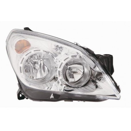 Faro proiettore H7-H1 parabola cromata passeggero - dx