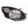 Faro proiettore H4 parabola nera passeggero dx