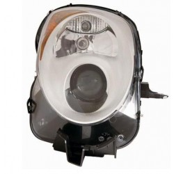 Faro proiettore H7-H7 con motorino passeggero - dx
