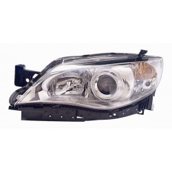 Faro proiettore H7-HB3 parabola cromata sx