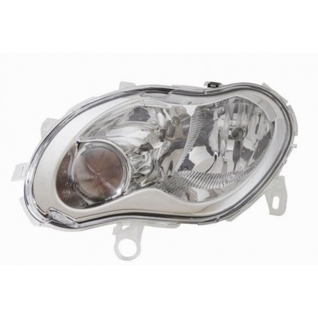 Faro proiettore H7-H1 con motorino guida - sx