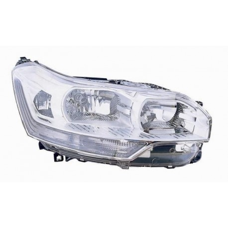 Faro proiettore H7-H7-H1 passeggero dx