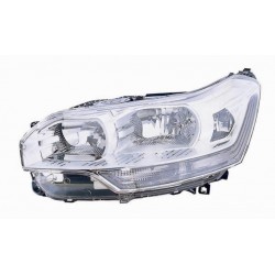 Faro proiettore H7-H7-H1 guida - sx