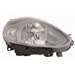 Faro proiettore H4 parabola nera passeggero dx