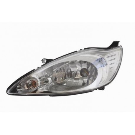 Faro proiettore H4 con motorino guida - sx