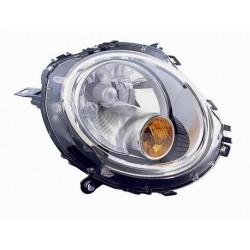 Faro proiettore H4 freccia arancio passeggero - dx