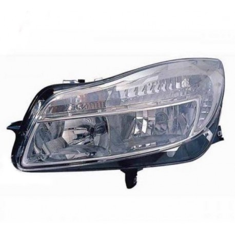 Faro proiettore H7-H1 con motorino guida - sx