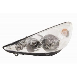 Faro proiettore H7-H1 con motorino guida - sx