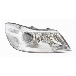 Faro proiettore H7-H1 parabola cromata passeggero - dx