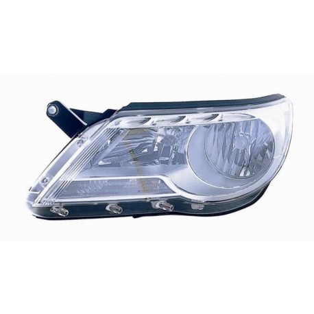 Faro proiettore H7-H7 guida - sx