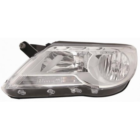 Faro proiettore H7-H7 guida - sx