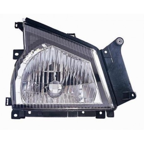 Faro proiettore H4 con motorino dx