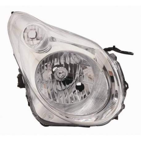 Faro proiettore H4 regolazione elettrica passeggero - dx