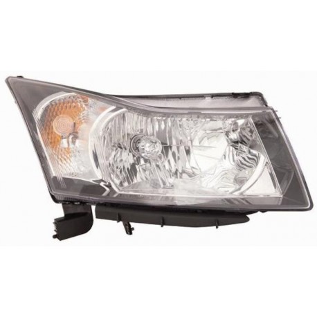 Faro proiettore H4 con motorino dx