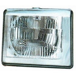 Faro proiettore R2 asimmetrico guida - sx