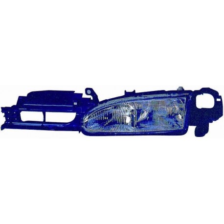 Faro proiettore H1-H1 guida - sx