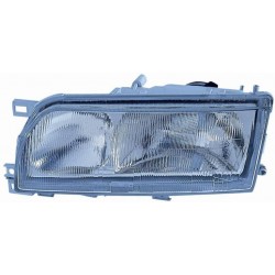 Faro proiettore H4-H3 2 parabole guida - sx