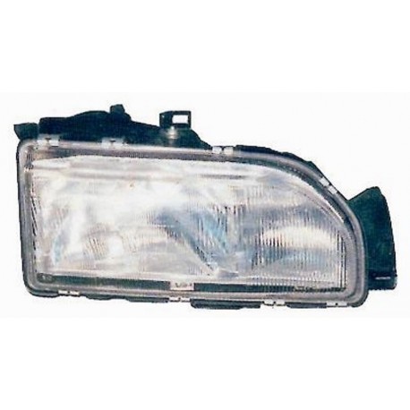 Faro proiettore H4-H3 2 parabole passeggero - dx